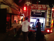 يافا: حريق كبير في ساحة أحد المنازل بشارع ييفت دون وقوع إصابات 